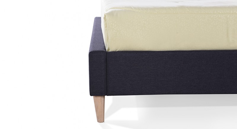 CARBON UPHOLSTERED BED Queen Size  